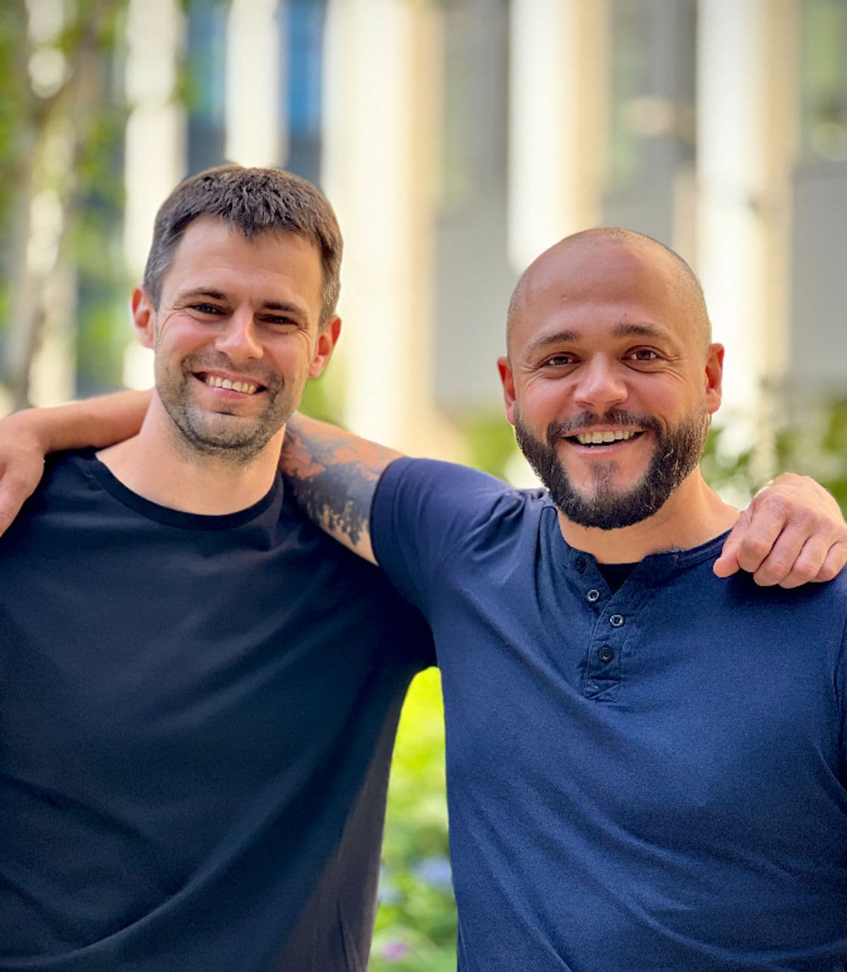 CBRX founders Kazimieras Sadauskas and Audrius Miknevičius